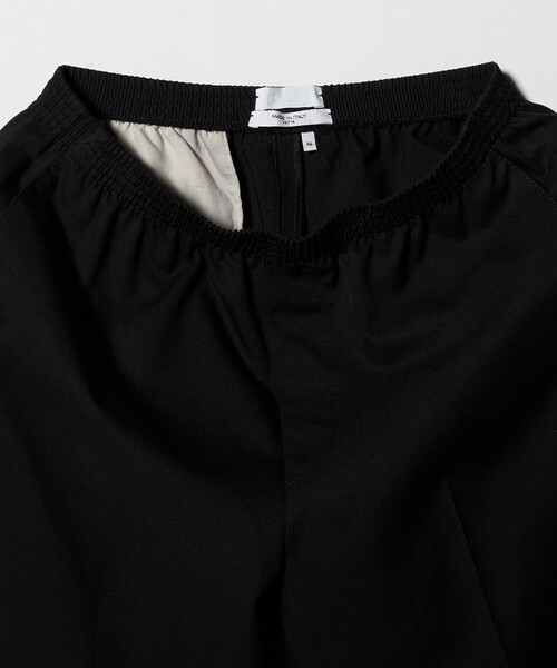 CELLAR DOOR（セラドール）の「＜Cellar Door＞ALFRED/ソリッド オールギャザー イージースラックス（スラックス・メンズ・ブラック/グレー系・48/46/44）」の11枚目の写真