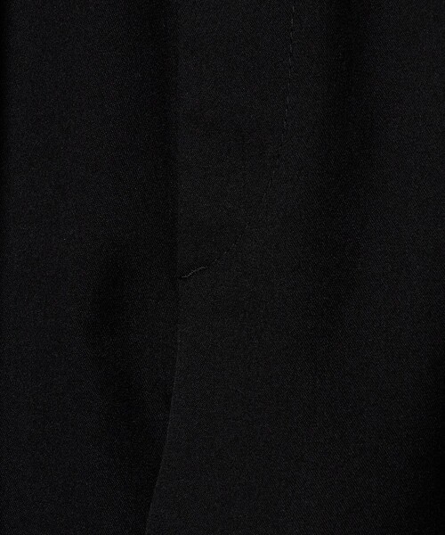 CELLAR DOOR（セラドール）の「＜Cellar Door＞ALFRED/ソリッド オールギャザー イージースラックス（スラックス・メンズ・ブラック/グレー系・48/46/44）」の12枚目の写真