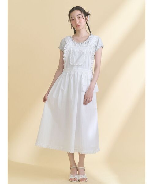 merry jenny（メリージェニー）の「petit flower pure neck tee（Tシャツ/カットソー・レディース・アイボリー/オフホワイト・FREE）」の15枚目の写真