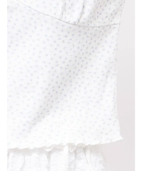 merry jenny(メリージェニー)の「petit flower pure neck tee(Tシャツ/カットソー・レディース・アイボリー/オフホワイト・FREE)」の12枚目の写真