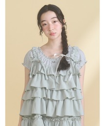 merry jenny | petit flower pure neck tee(Tシャツ/カットソー)