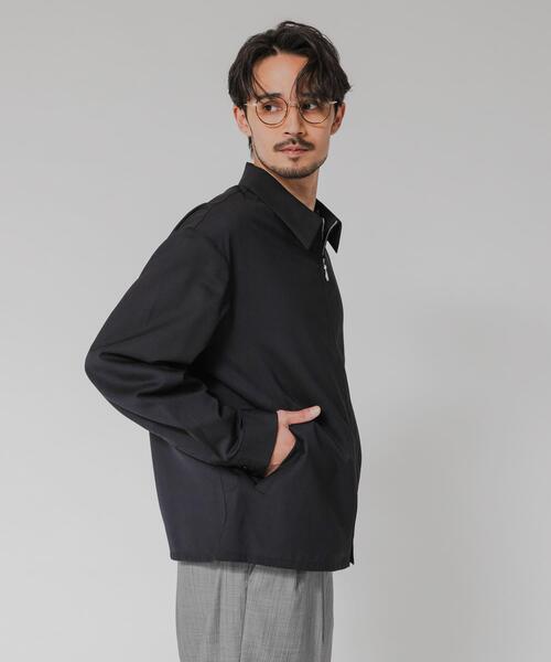 URBAN RESEARCH（アーバンリサーチ）の「WASHABLE WOOL SPORTS JACKET（ブルゾン・メンズ・ブラック/チャコールグレー/ネイビー・MEDIUM/LARGE）」の4枚目の写真