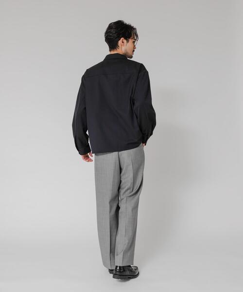 URBAN RESEARCH（アーバンリサーチ）の「WASHABLE WOOL SPORTS JACKET（ブルゾン・メンズ・ブラック/チャコールグレー/ネイビー・MEDIUM/LARGE）」の6枚目の写真