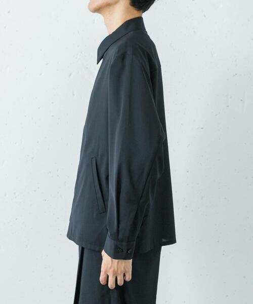 URBAN RESEARCH（アーバンリサーチ）の「WASHABLE WOOL SPORTS JACKET（ブルゾン・メンズ・ブラック/チャコールグレー/ネイビー・MEDIUM/LARGE）」の8枚目の写真