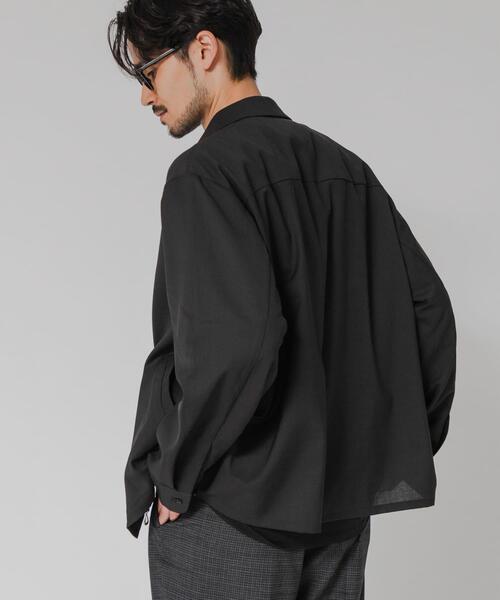 URBAN RESEARCH（アーバンリサーチ）の「WASHABLE WOOL SPORTS JACKET（ブルゾン・メンズ・ブラック/チャコールグレー/ネイビー・MEDIUM/LARGE）」の15枚目の写真