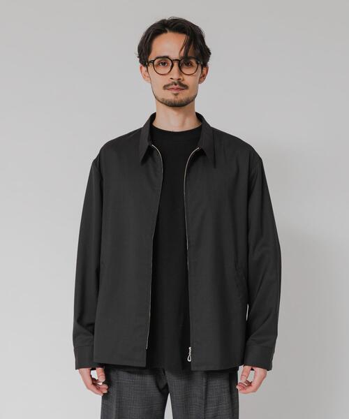 URBAN RESEARCH（アーバンリサーチ）の「WASHABLE WOOL SPORTS JACKET（ブルゾン・メンズ・ブラック/チャコールグレー/ネイビー・MEDIUM/LARGE）」の16枚目の写真