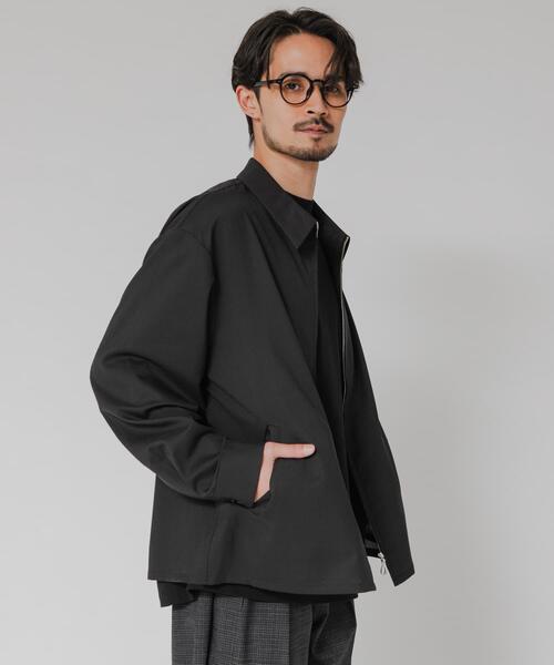 URBAN RESEARCH（アーバンリサーチ）の「WASHABLE WOOL SPORTS JACKET（ブルゾン・メンズ・ブラック/チャコールグレー/ネイビー・MEDIUM/LARGE）」の18枚目の写真
