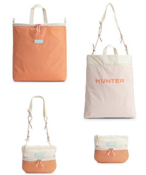 HUNTER(ハンター)の「HUNTER(ハンター) トラベル マルチファンクショントート/3WAY(トートバッグ・レディース・ブラック/オレンジ・F)」の2枚目の写真