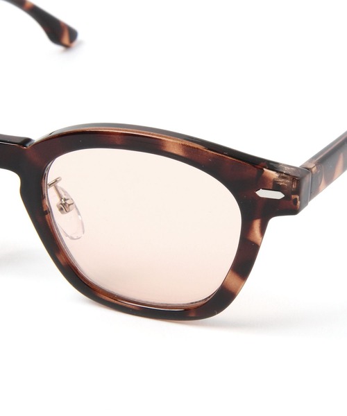 BAYFLOW（ベイフロー）の「ウェリントンサングラス26（ユニセックス）（サングラス・メンズ・クリアブルー/オレンジ/パープル・FREE）」の10枚目の写真