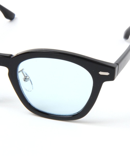 BAYFLOW（ベイフロー）の「ウェリントンサングラス26（ユニセックス）（サングラス・メンズ・クリアブルー/オレンジ/パープル・FREE）」の11枚目の写真