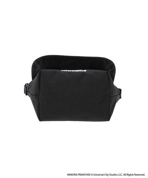Manhattan Portage（マンハッタンポーテージ）の「Nylon Messenger Bag(XXXS) FZP 500D CORDURA / MINIONS（メッセンジャーバッグ・レディース・ブラック・X-SMALL）」の5枚目の写真