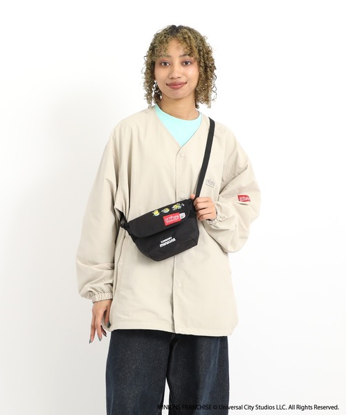 Manhattan Portage（マンハッタンポーテージ）の「Nylon Messenger Bag(XXXS) FZP 500D CORDURA / MINIONS（メッセンジャーバッグ・レディース・ブラック・X-SMALL）」の11枚目の写真