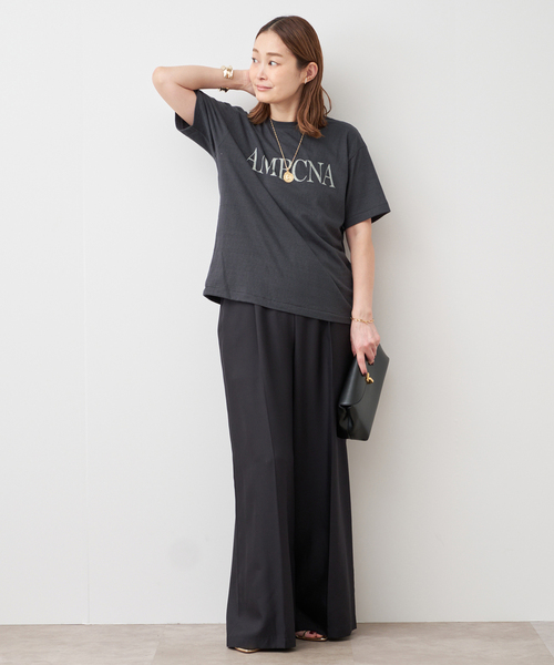 追加【AMERICANA/アメリカーナ】AMRCNA TEE（Tシャツ/カットソー