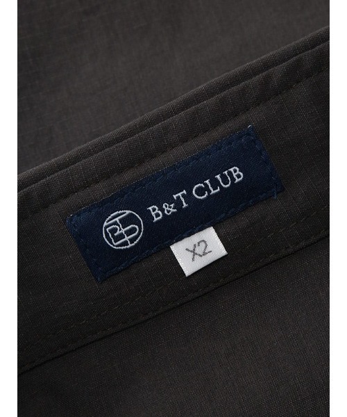 B&T CLUB(ビーティークラブ)の「シャツ 長袖 MINOTECH メンズ 大きいサイズ ミノテック ストレッチ ユーティリティ オーバー シャツ B&T CLUB (ビーアンドティークラブ)(シャツ/ブラウス・メンズ・ダークグレー/カーキ・X1(3L~4L)/X2(4L~5L)/X3(6L~7L))」の21枚目の写真