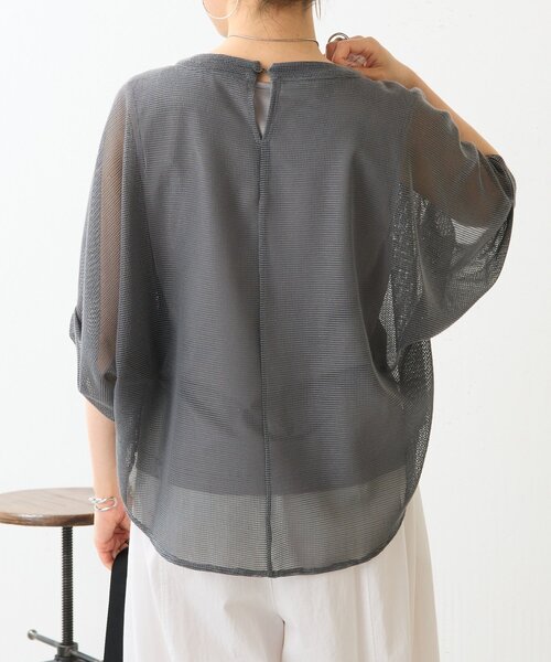 BEARDSLEY（ビアズリー）の「カラミプルオーバー（Tシャツ/カットソー・レディース・ブラック/グレー/キャメル/ホワイト・FREE）」の17枚目の写真