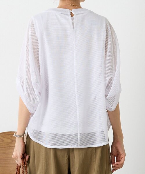 BEARDSLEY（ビアズリー）の「カラミプルオーバー（Tシャツ/カットソー・レディース・ブラック/グレー/キャメル/ホワイト・FREE）」の9枚目の写真