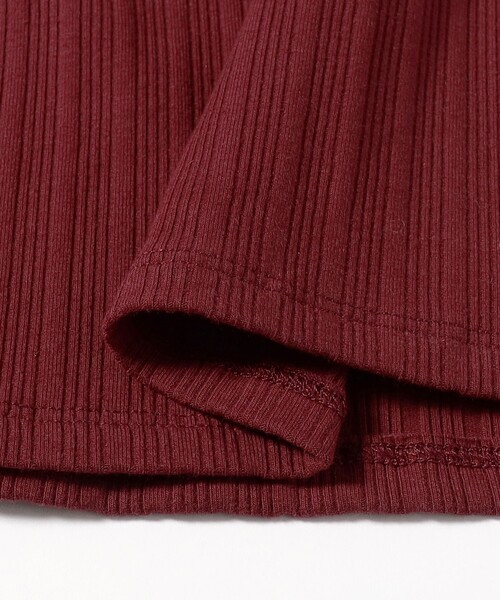 Ray BEAMS(レイビームス)の「リブ リンガー タンクトップ(タンクトップ・レディース・ナチュラル/ワイン/ネイビー・ONE SIZE)」の20枚目の写真