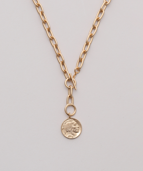 AP STUDIO(エーピーストゥディオ)の「【JANIS SAVITT/ジャニス・サビット】lariat coin Necklace(ネックレス・レディース・ゴールド・FREE)」の8枚目の写真