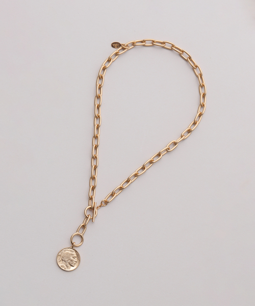 AP STUDIO(エーピーストゥディオ)の「【JANIS SAVITT/ジャニス・サビット】lariat coin Necklace(ネックレス・レディース・ゴールド・FREE)」の9枚目の写真