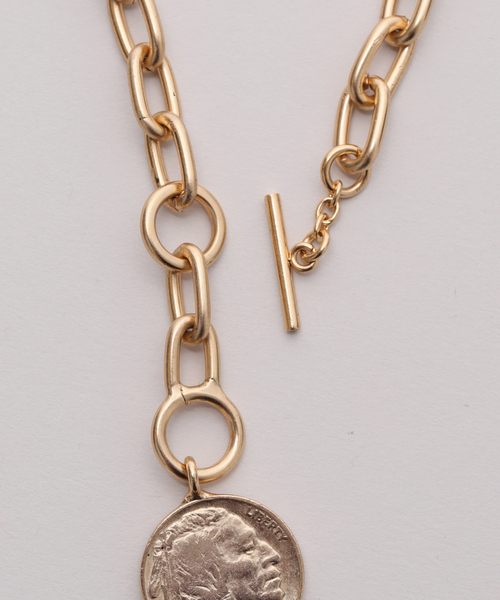 AP STUDIO(エーピーストゥディオ)の「【JANIS SAVITT/ジャニス・サビット】lariat coin Necklace(ネックレス・レディース・ゴールド・FREE)」の3枚目の写真