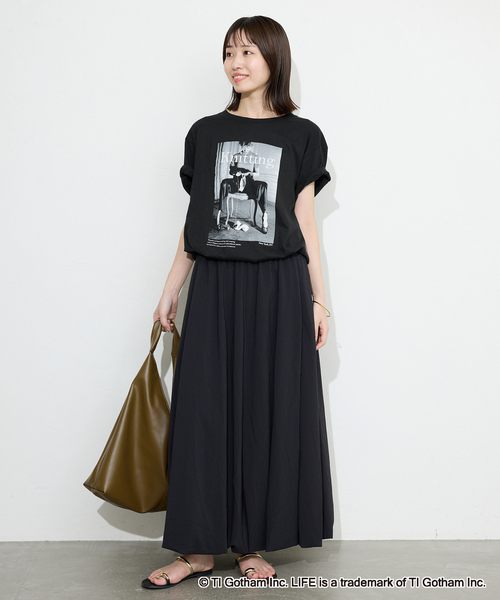GOOD ROCK SPEED(グッドロックスピード)の「《WEB限定/追加2》GOOD ROCK SPEED SLOBE別注 LIFE PC PHOTO TEE1(Tシャツ/カットソー・レディース・ホワイト/ブラック・FREE)」の21枚目の写真