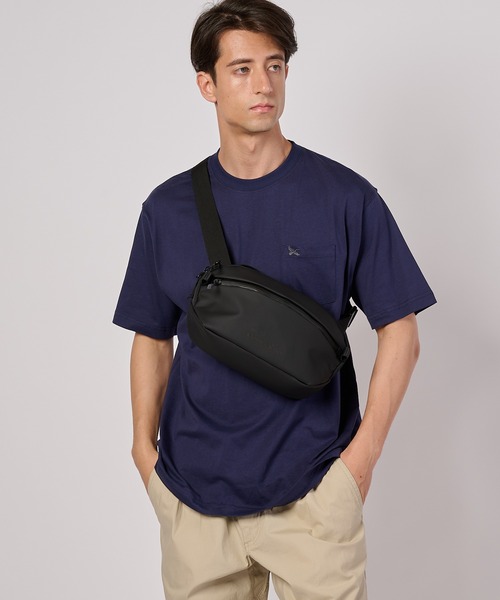 Eddie Bauer（エディーバウアー）の「ワンポイント刺しゅう ポケット Tシャツ（Tシャツ/カットソー・メンズ・オレンジ/ホワイト/ブラック/イエロー/ネイビー/セージグリーン・S/L/M/XXL/XL）」の4枚目の写真