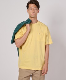 ワンポイント刺しゅう ポケット Tシャツ