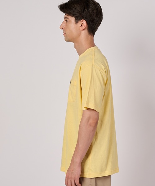 Eddie Bauer（エディーバウアー）の「ワンポイント刺しゅう ポケット Tシャツ（Tシャツ/カットソー・メンズ・オレンジ/ホワイト/ブラック/イエロー/ネイビー/セージグリーン・S/L/M/XXL/XL）」の21枚目の写真