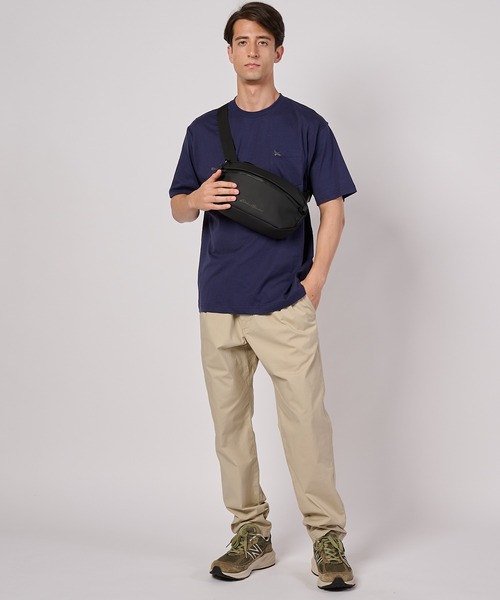 Eddie Bauer（エディーバウアー）の「ワンポイント刺しゅう ポケット Tシャツ（Tシャツ/カットソー・メンズ・オレンジ/ホワイト/ブラック/イエロー/ネイビー/セージグリーン・S/L/M/XXL/XL）」の14枚目の写真