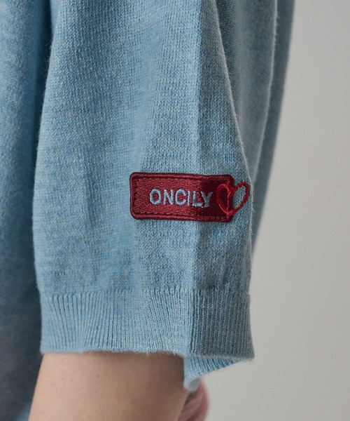 ONCILY(オンシェリー)の「LAYERED COLOR BOTTON KNIT POLO / レイヤードカラーボタンニットポロ(ポロシャツ・メンズ・ネイビー/グレー系その他/ライトブルー/チャコールグレー・SMALL/MEDIUM/LARGE)」の18枚目の写真