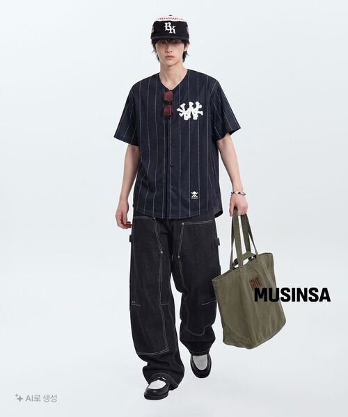 TRAVEL(トラベル)の「ステッチカーペンターデニムパンツブラック(デニムパンツ・レディース・その他・SMALL/MEDIUM/LARGE)」の11枚目の写真