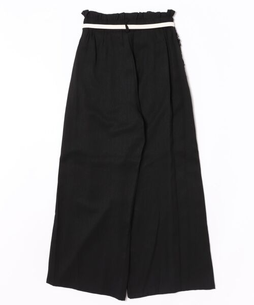 Jines(ジネス)の「サイドフリンジベルト付パンツ(その他パンツ・レディース・ブラック/カーキ/ベージュ・38)」の4枚目の写真