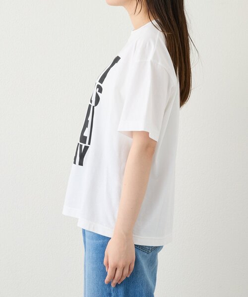 RIVE DROITE(リヴドロワ)の「【接触冷感】アソートロゴTee(夏服)(Tシャツ/カットソー・レディース・チャコールグレー/ライトベージュ/ホワイト・FREE)」の7枚目の写真