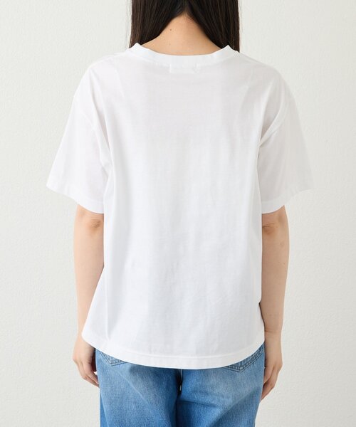 RIVE DROITE(リヴドロワ)の「【接触冷感】アソートロゴTee(夏服)(Tシャツ/カットソー・レディース・チャコールグレー/ライトベージュ/ホワイト・FREE)」の8枚目の写真