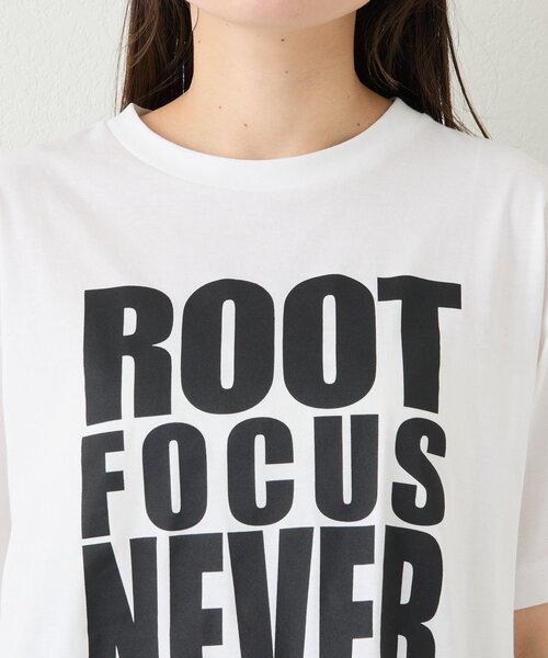 RIVE DROITE(リヴドロワ)の「【接触冷感】アソートロゴTee(夏服)(Tシャツ/カットソー・レディース・チャコールグレー/ライトベージュ/ホワイト・FREE)」の9枚目の写真