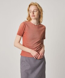 Steven Alan（スティーブンアラン）の「<Steven Alan>リブ ハーフスリーブ プルオーバー（Tシャツ/カットソー）」