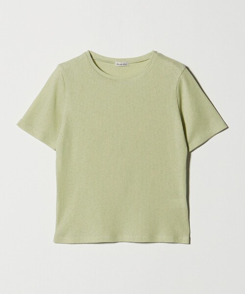Steven Alan(スティーブンアラン)の「<Steven Alan>リブ ハーフスリーブ プルオーバー(Tシャツ/カットソー・レディース・オフホワイト/ライム/レッド/ブラック・FREE)」の11枚目の写真