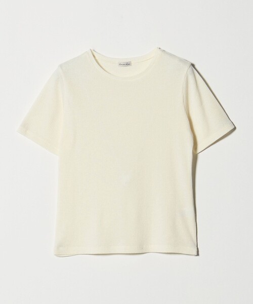 Steven Alan(スティーブンアラン)の「<Steven Alan>リブ ハーフスリーブ プルオーバー(Tシャツ/カットソー・レディース・オフホワイト/ライム/レッド/ブラック・FREE)」の16枚目の写真
