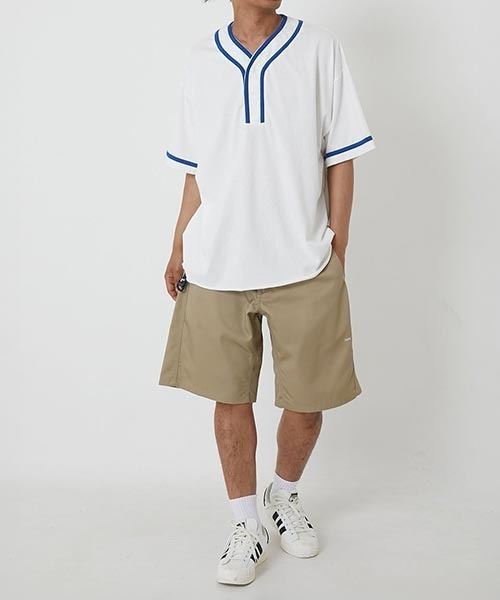 HIGH! STANDARD（ハイスタンダード）の「Healthknit × HIGH! STANDARD /ベースボール プルオーバーTシャツ（Tシャツ/カットソー・メンズ・ホワイト/ネイビー/ナチュラル/ロイヤルブルー/チャコール/グレー/ライトグレー・M/L）」の14枚目の写真