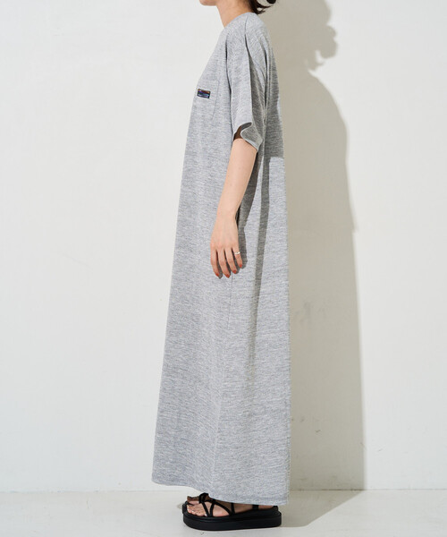 FREAK'S STORE(フリークスストア)の「限定展開 <吸水速乾・接触冷感・UVカット>FREAK'S STORE OUTDOORS DRYMIX(ドライミックス) 半袖 ワンピース(ワンピース・レディース・グレー/オフホワイト/ブラック/ネイビー/レッド/ブラウン・MEDIUM/SMALL)」の10枚目の写真