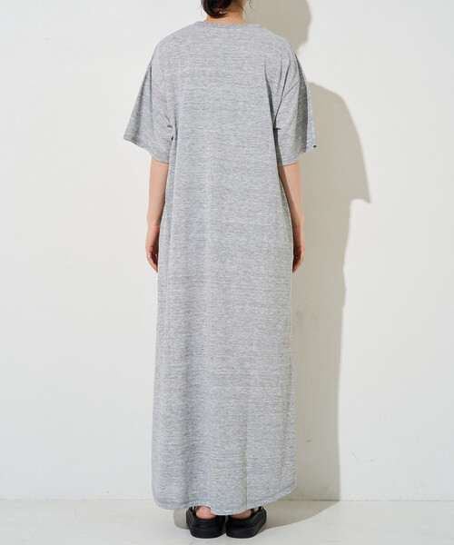 FREAK'S STORE(フリークスストア)の「限定展開 <吸水速乾・接触冷感・UVカット>FREAK'S STORE OUTDOORS DRYMIX(ドライミックス) 半袖 ワンピース(ワンピース・レディース・グレー/オフホワイト/ブラック/ネイビー/レッド/ブラウン・MEDIUM/SMALL)」の11枚目の写真