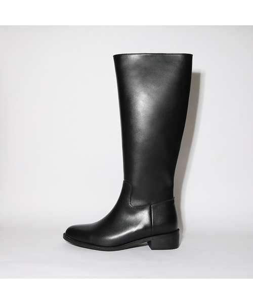 APTO(アプト)の「キス ロングブーツ AHFB009(ブーツ・レディース・ブラック・23.5cm/24cm/25cm/24.5cm/23cm)」の1枚目の写真