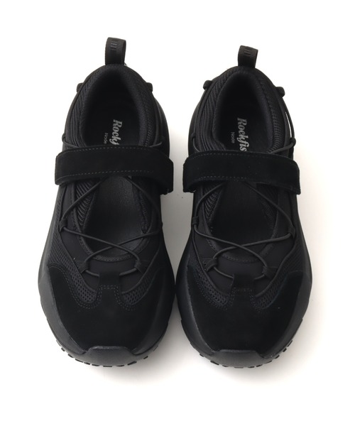 ROCKFISH WEATHERWEAR(ロックフィッシュウェザーウェア)の「ROCKFISH WEATHERWEAR BRYN VELCRO SNK V2 / ロックフィッシュ ウェザーウェア ブリン ベルクロスニーカー ブイツー(スニーカー・レディース・ブラック・25.0cm/24.5cm/24.0cm/23.5cm/23.0cm)」の2枚目の写真