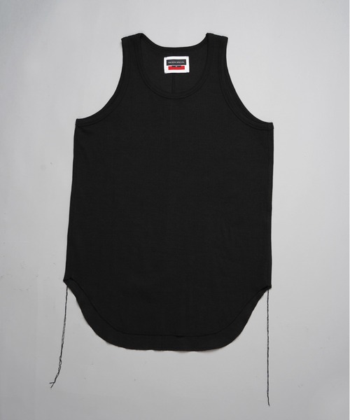 MAISON SPECIAL(メゾンスペシャル)の「《UNISEX》Fraise Layered Round Tank Top/フライスレイヤードラウンドタンクトップ【MAISON SPECIAL/メゾンスペシャル】(タンクトップ・メンズ・チャコールグレー/グレー/ホワイト/ブラック・1/0/2)」の12枚目の写真