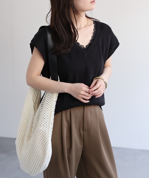 model：156cm 着用サイズ：FREE