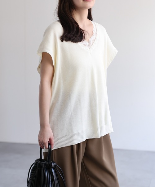 model：156cm 着用サイズ：FREE