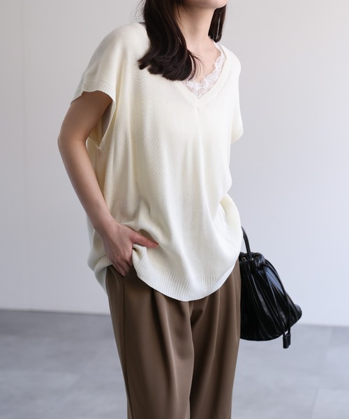 model：156cm 着用サイズ：FREE