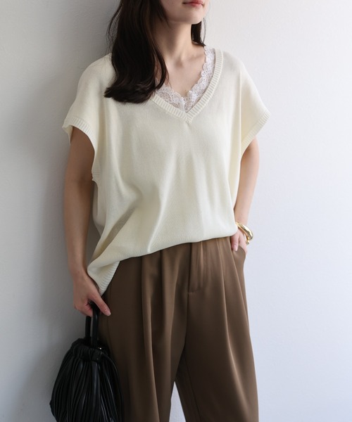 model：156cm 着用サイズ：FREE