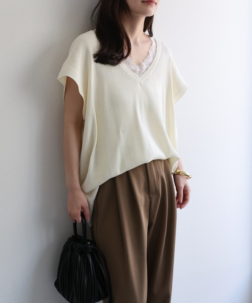 model：156cm 着用サイズ：FREE