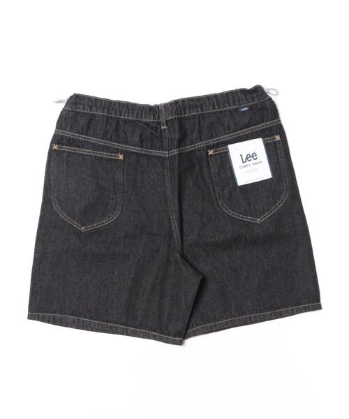 Lee（リー）の「Lee/リー COMFY SHORTS【SLIMからWIDEまで選べる4シルエット】（デニムパンツ・メンズ・インディゴブルー/オレンジ/チャコール・29/31/35/33）」の4枚目の写真